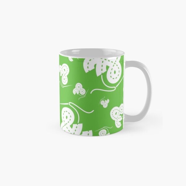 Stitched Ampersand - Lime Classic Mug