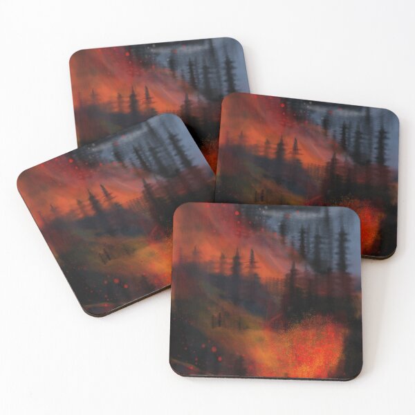 Item preview, burning forest designed and sold by The-overthinker.