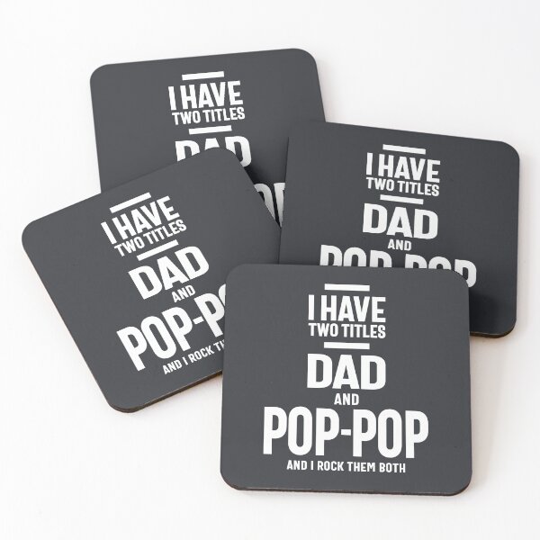 Item preview, I Have Two Titles Dad and Pop-Pop designed and sold by cidolopez.
