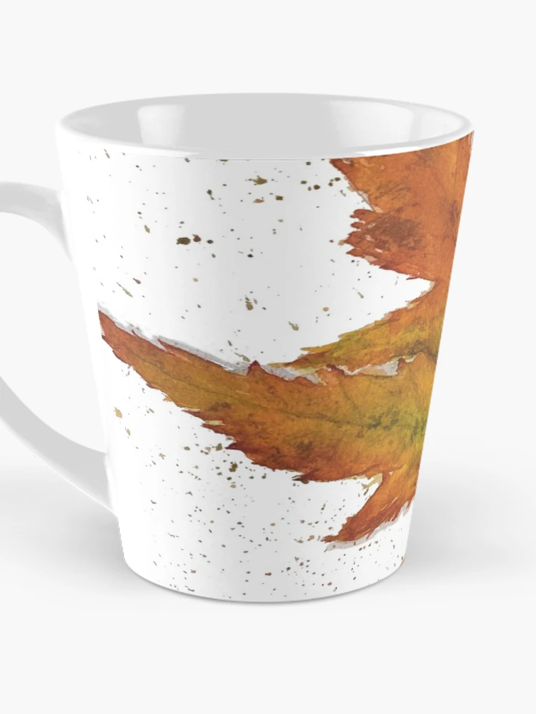 Thumbnail 3 of 4, Coffee Mug, Fall leaf designed and sold by JavaLisa.