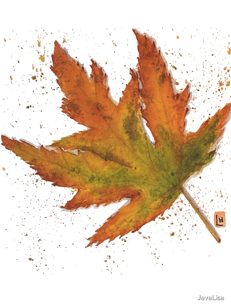 Thumbnail 7 of 7, Oversized T-Shirt, Fall leaf designed and sold by JavaLisa.