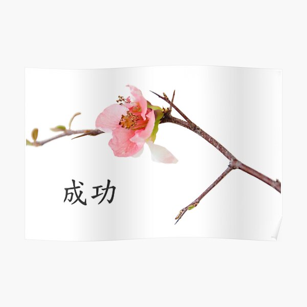 Simple Blossom Poster