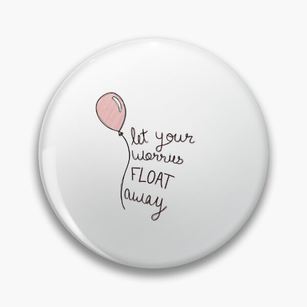 Item preview, Let your worries float away balloon  designed and sold by Christiana Nicole.