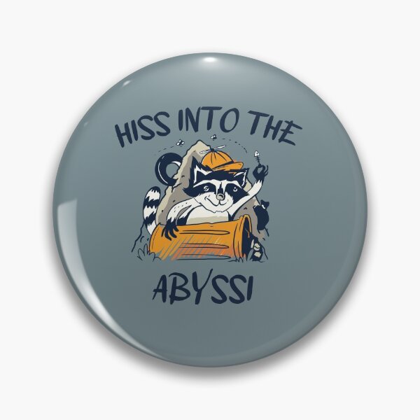 Item preview,  Hiss Into The Abyss - raccoon gift designed and sold by abdellaoui.