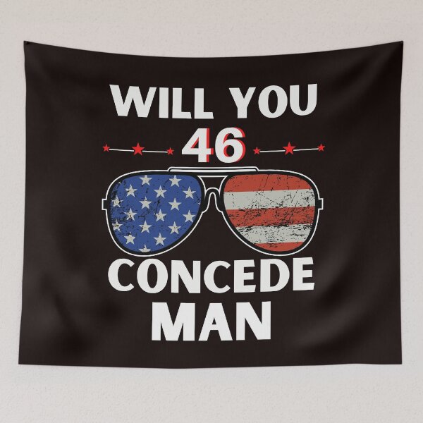 Item preview, Will You Conced Man Funny Biden 2020 shirt designed and sold by WoodburyLake.