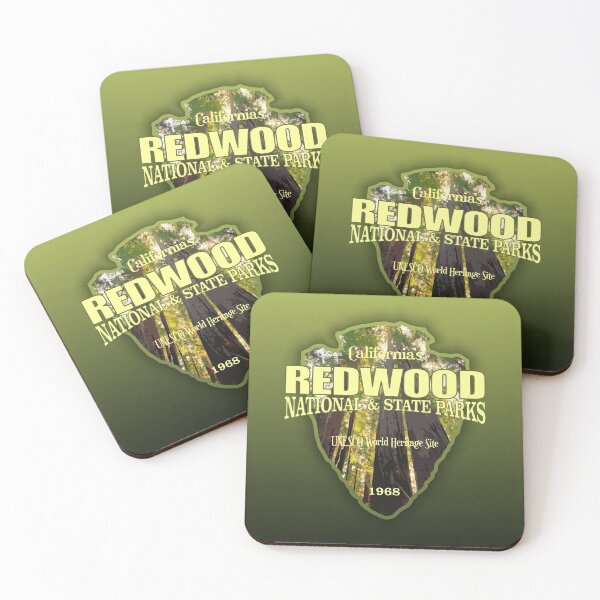 Item preview, Redwood National Park (arrowhead) designed and sold by curranmorgan.