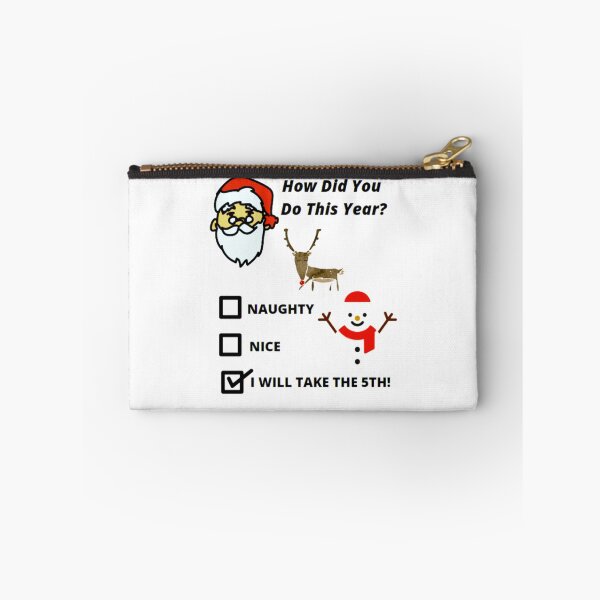 Item preview, NAUGHTY NICE CHRISTMAS designed and sold by MuscleCarTs.