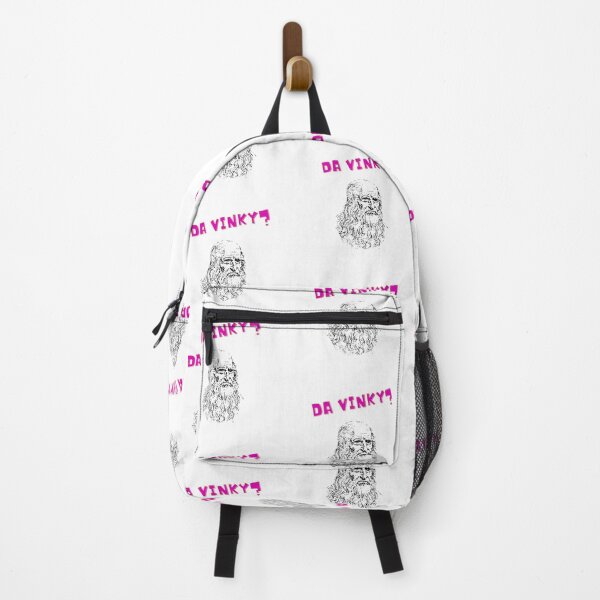 Item preview, Da Vinky? Portrait Meme Pink designed and sold by LuckyKermit.