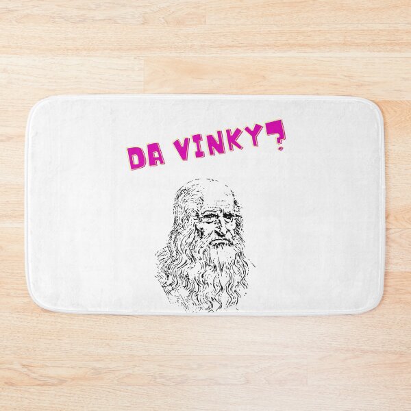 Item preview, Da Vinky? Portrait Meme Pink designed and sold by LuckyKermit.