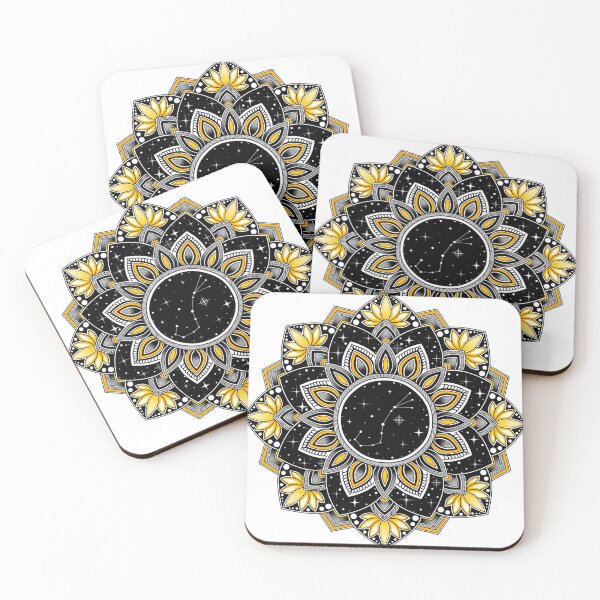 Item preview, Scorpio Zodiac Sign Mandala Art designed and sold by LorenaElenaArt.