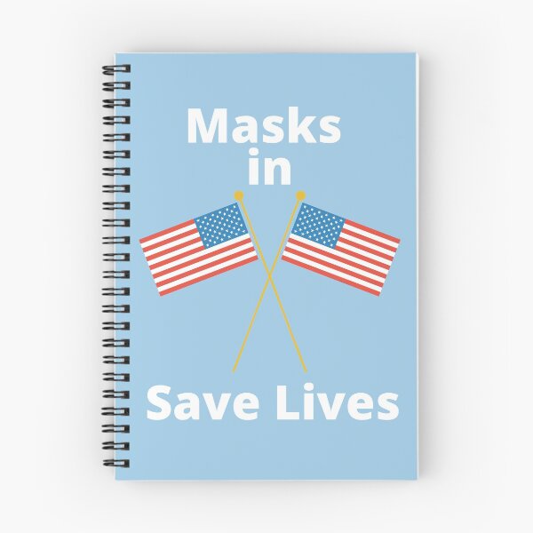Artikelvorschau, Maske in USA Rette Leben mit dem hellblauen Hintergrund entworfen und verkauft von Vero De.