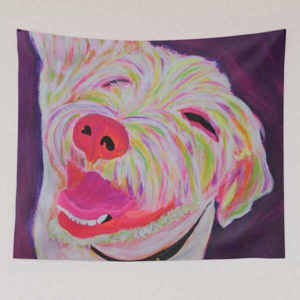 Item preview, Laughing Dog - Ellie the Spinone designed and sold by Amanda A. Anthony.
