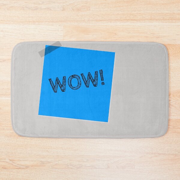 Item preview, Wow! Blue Sicky Note designed and sold by Zero-Infinite.