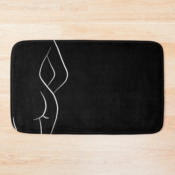 Artikel-Vorschau von Woman Body Outline Line Art in Schwarz - Hallo Helena, designt und verkauft von Melody Watson.