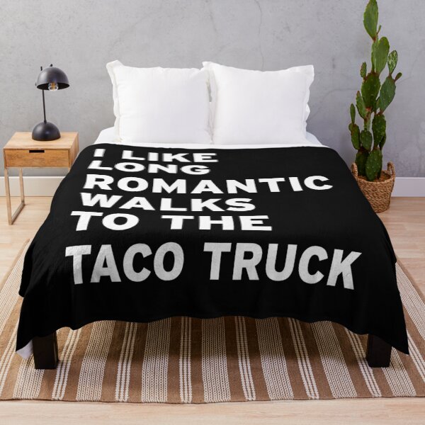 Item preview, I Like Long Romantic Walks To The Taco Truck designed and sold by Original Cheddar.