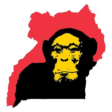 Artwork thumbnail, Uganda Chimpanzee by WildMindsGear