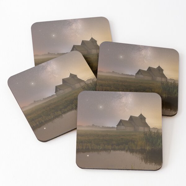 Item preview, Fairfield St. Thomas Becket Church at night designed and sold by rogerstanger.