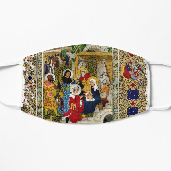 Adoration des mages Masque sans plis
