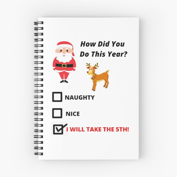 Item preview, NAUGHTY NICE CHRISTMAS designed and sold by MuscleCarTs.