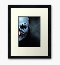 Until Dawn Masked Maniac Framed Print