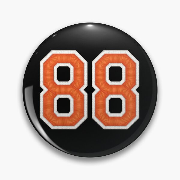 Item preview, Sports Number 88 Jersey eighty-eight Orange designed and sold by elhefe.