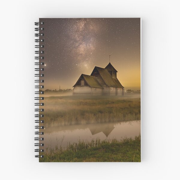 Item preview, Fairfield St. Thomas Becket Church at night  designed and sold by rogerstanger.