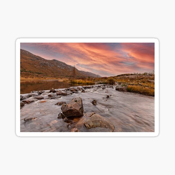 Item preview, Loch Clunie - Sunset designed and sold by Reg-K-Atkinson.
