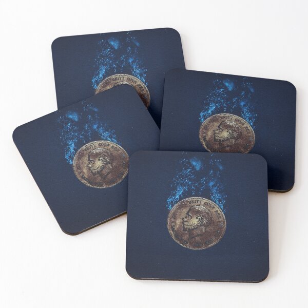 Item preview, Floating coin designed and sold by megdavitt.