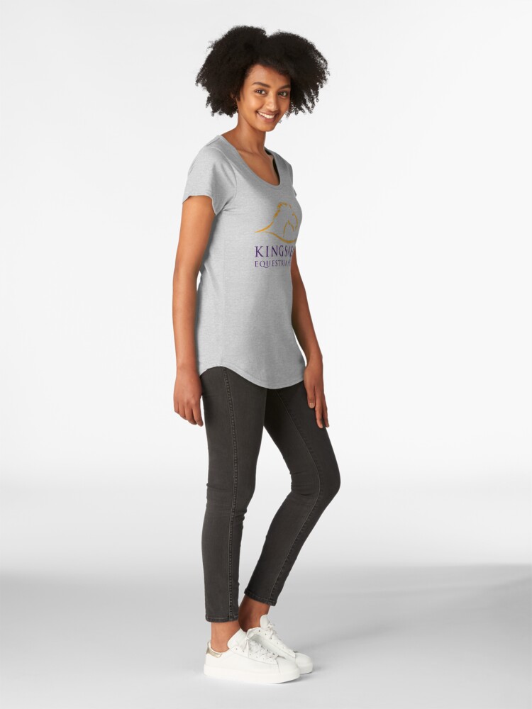 Alternate view of Kingsmead Equestrian Merchandise Premium Scoop T-Shirt