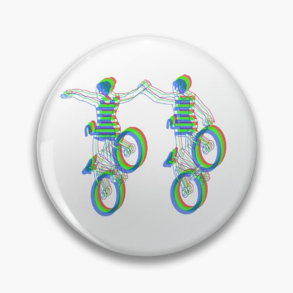 Item preview, trippy synchronised cycling designed and sold by Danaemation.