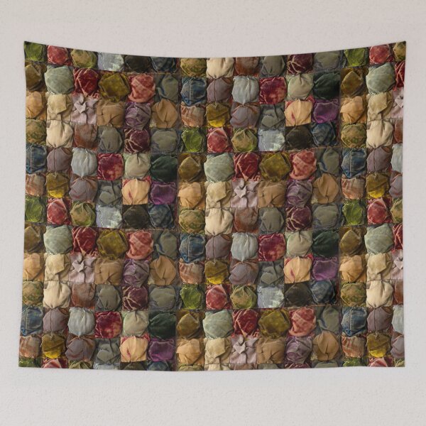Item preview, Great Grandmother's Velvet Quilt Fragment designed and sold by ricoflinn.