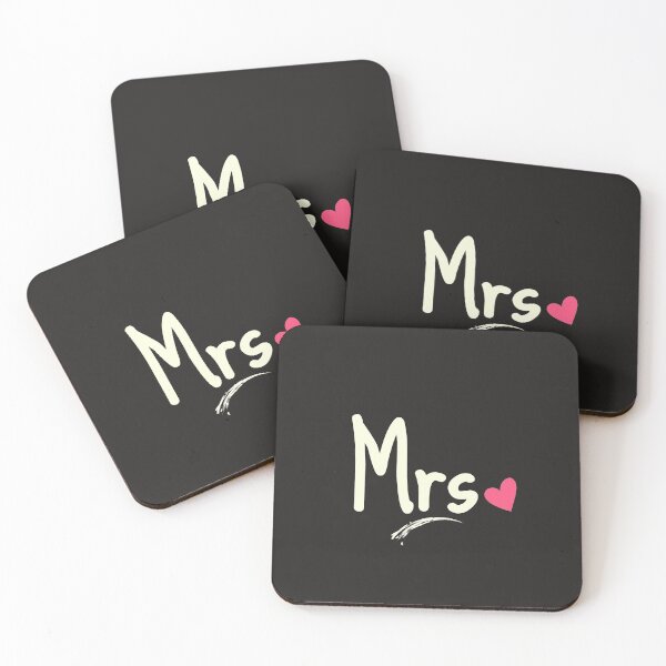 Item preview, Mrs. The charming | Feminine Couple and Wedding Gift designed and sold by MyLifeStyleShop.
