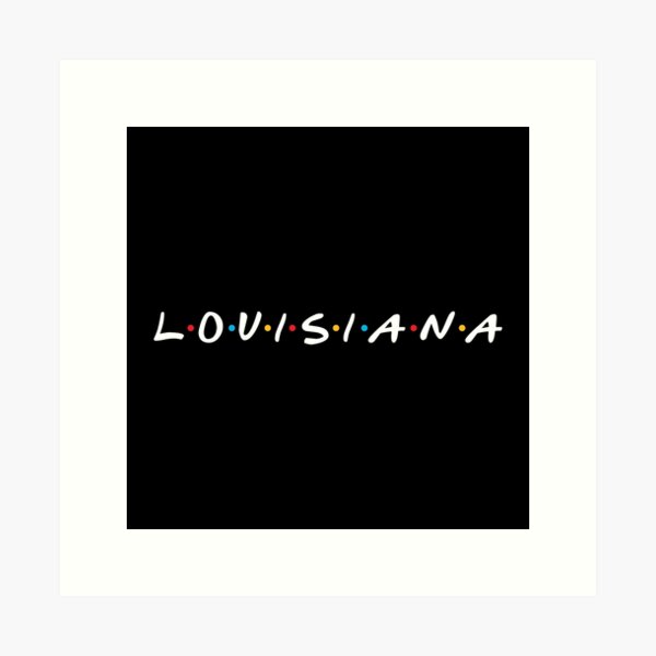 Item preview, Louisiana Friends designed and sold by Novel Gifts.