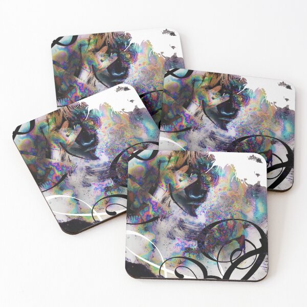 Item preview, oil spill portrait  designed and sold by lydiagraphics.