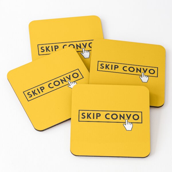 Item preview, SKIP CONVO  designed and sold by nipsday.