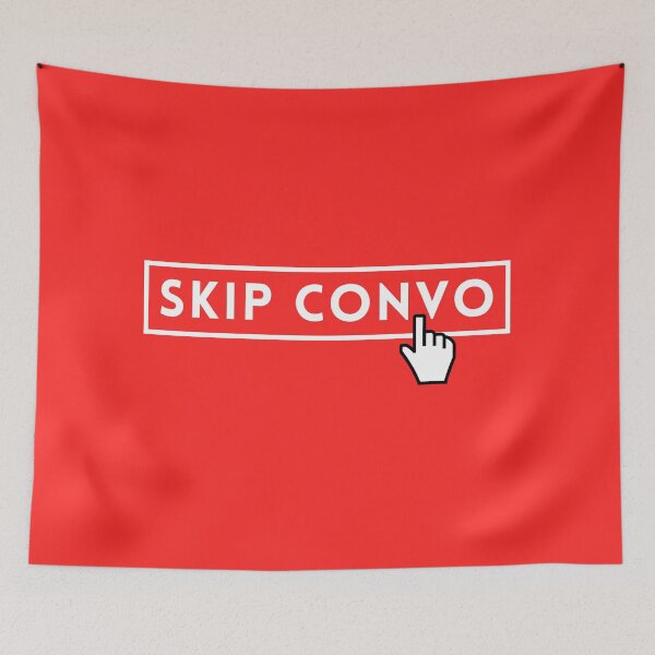 Item preview, SKIP CONVO  designed and sold by nipsday.