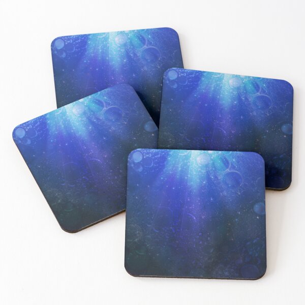 Item preview, Vibrant Blue Underwater Print  designed and sold by Mary Riley.