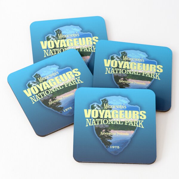 Item preview, Voyageurs National Park (arrowhead) designed and sold by curranmorgan.