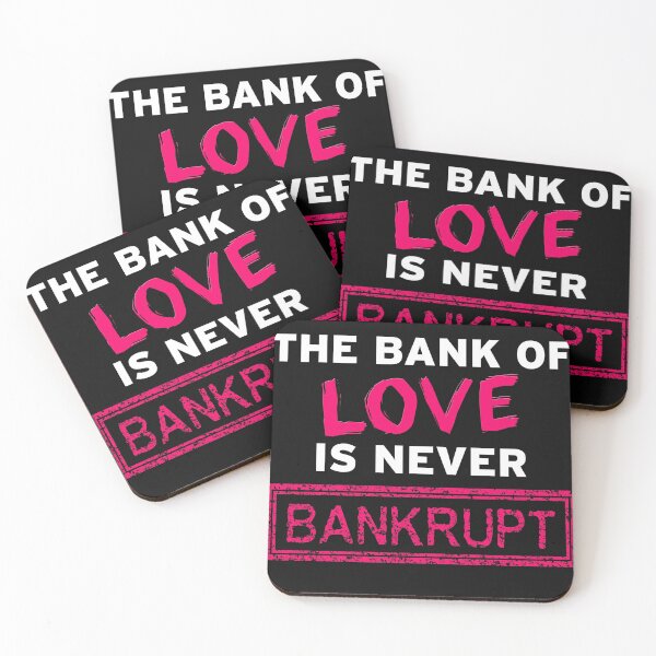 Item preview, The Bank of Love is never Bankrupt designed and sold by Original Cheddar.