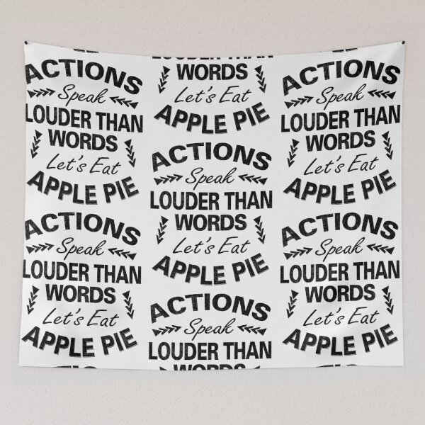 Item preview, Actions Speak Louder Than Words designed and sold by MoonsmileProd.