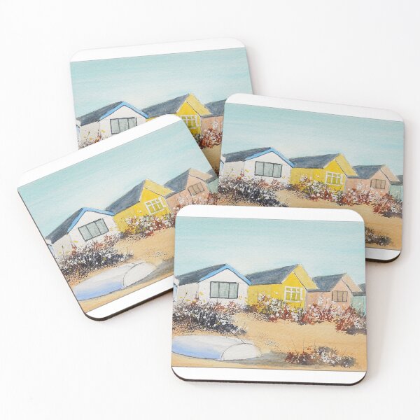 Item preview, Beach Huts - Mudeford Spit, Christchurch, Dorset  designed and sold by FrancesArt.