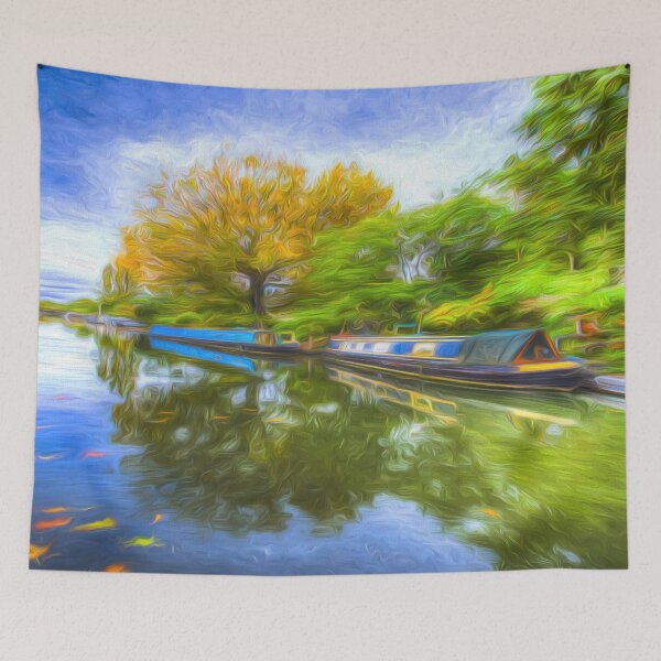 Item preview, Regents Canal London Art designed and sold by Londonimages.