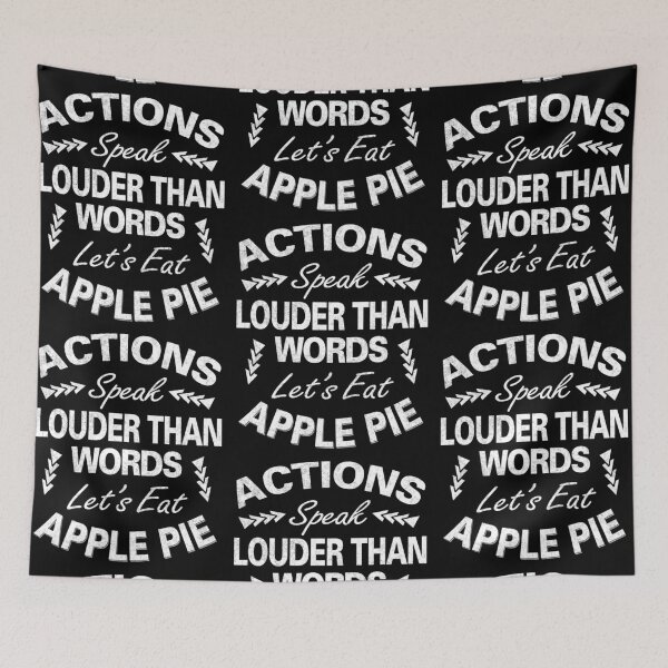 Item preview, Actions Speak Louder Than Words designed and sold by MoonsmileProd.