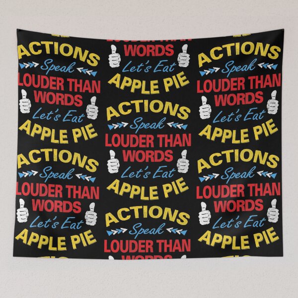 Item preview, Actions Speak Louder Than Words designed and sold by MoonsmileProd.