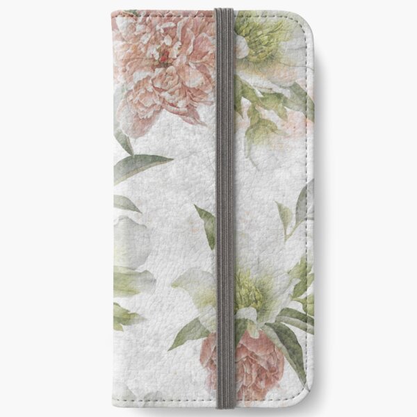 Vintage Flower iPhone Wallet