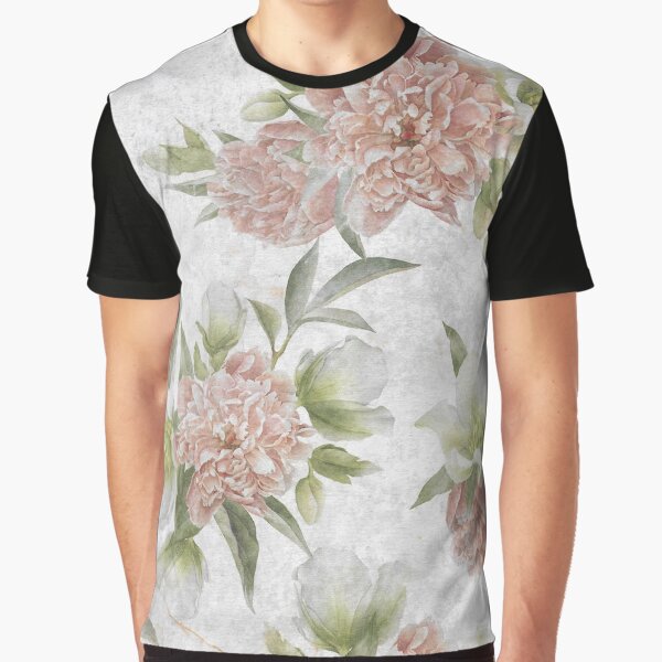 Vintage Flower Graphic T-Shirt