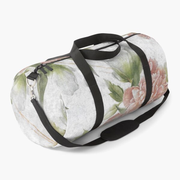 Vintage Flower Duffle Bag