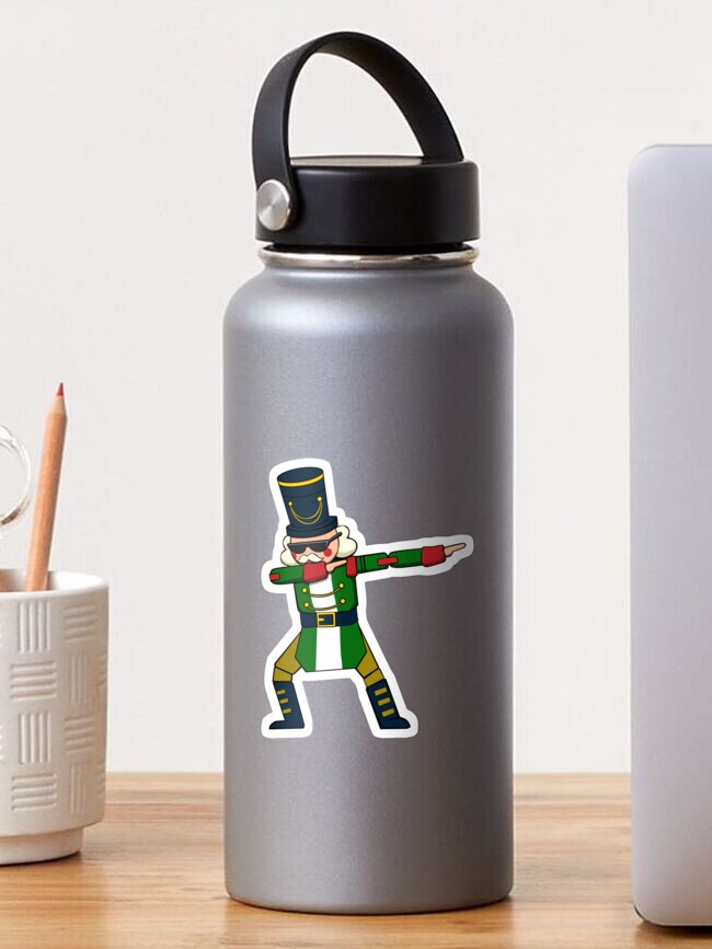 Christmas Nutcracker Snowglobe, Let's Go Nuts' Water Bottle