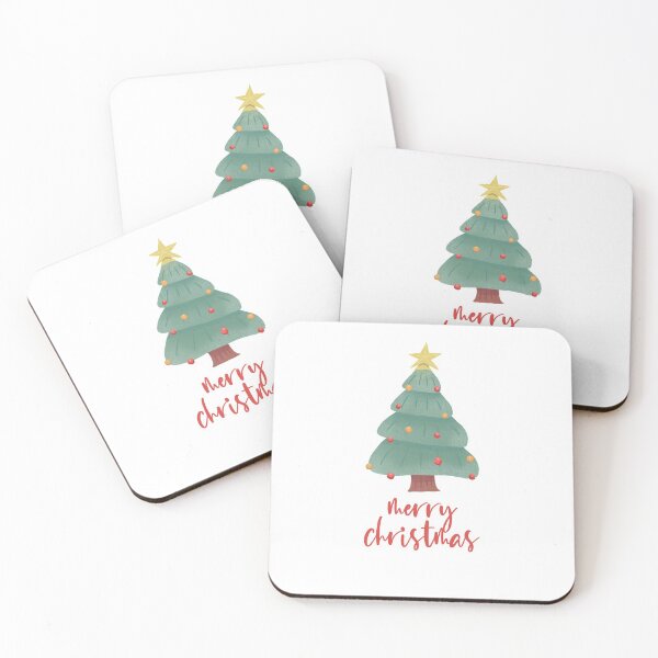 Artikelvorschau, Frohe Weihnachten - Nettes Weihnachtsbaum-festliches Design-Karten-Kissen entworfen und verkauft von Seth's Tees.