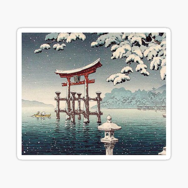 Item preview, Japanese Winter Shrine designed and sold by Ygdrzil.